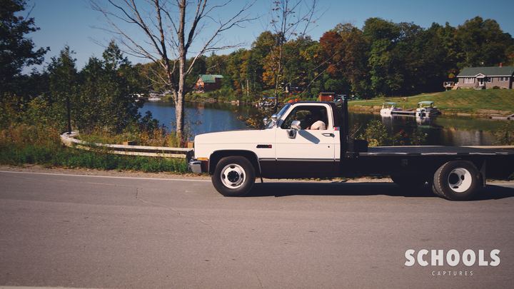 White flatbed